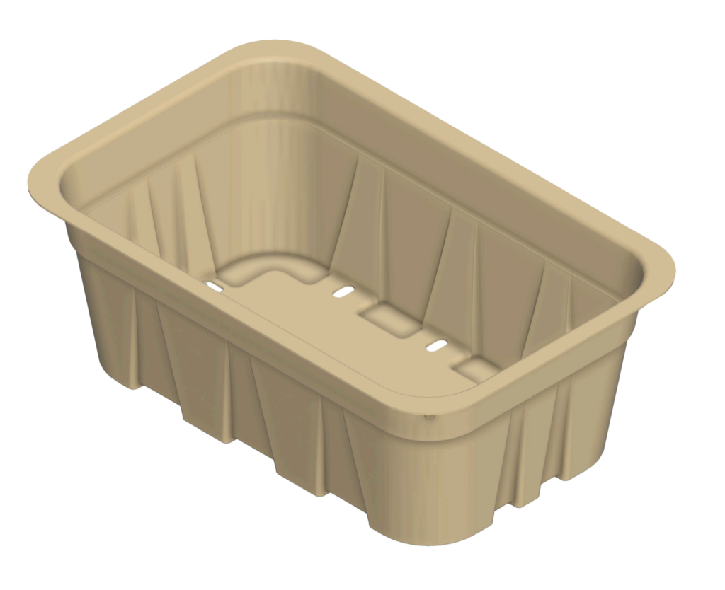 Daurema vous propose une barquette 750g qui pourra correspondre à tous vos produits et vous permettra de les sublimer avec un packaging innovant, durable et respectueux de l'environnement.
